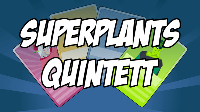 Titelbild des Online-Spiels "Superplant Quintett"