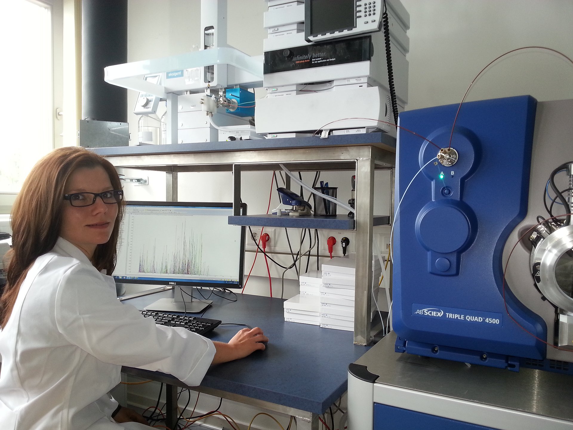Lebensmittelchemikerin Nadine S., Eurofins SOFIA GmbH Lebensmittelchemikerin Nadine S., Eurofins SOFIA GmbH