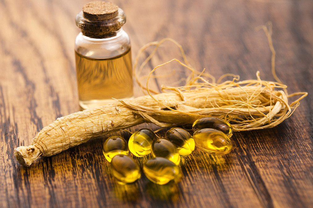 Korean ginseng. Herb, health.