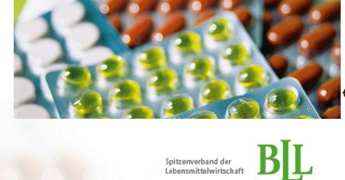 flyer: Nahrungsergänzungsmittel sind sichere Lebensmittel ...