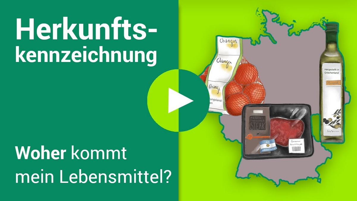 Herkunftskennzeichnung: Woher kommt mein Lebensmittel?