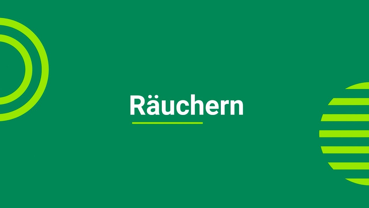 Lebensmittelverarbeitung: Räuchern