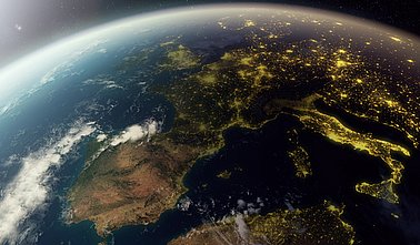 Europa aus dem All