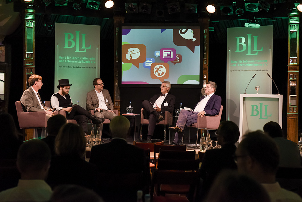 Panel 3: Martin Brüning, Hendrik Haase, Karsten Lohmeyer, Dr. Helmut Reitze, Roland Tichy (v.l.n.r.)