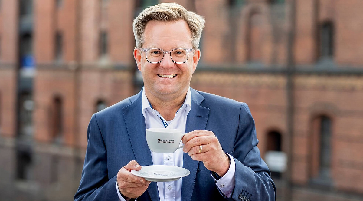 Holger Preibisch, Hauptgeschäftsführer des Deutschen Kaffeeverbands