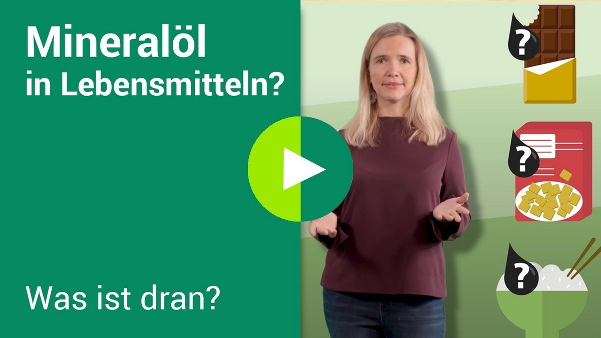 Mineralöl in Lebensmitteln: Was ist dran?
