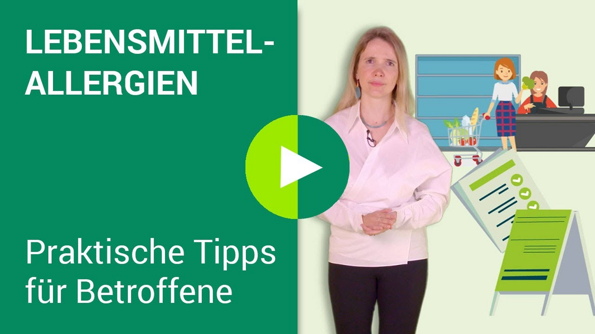 Lebensmittelallergien - praktische Tipps für Betroffene