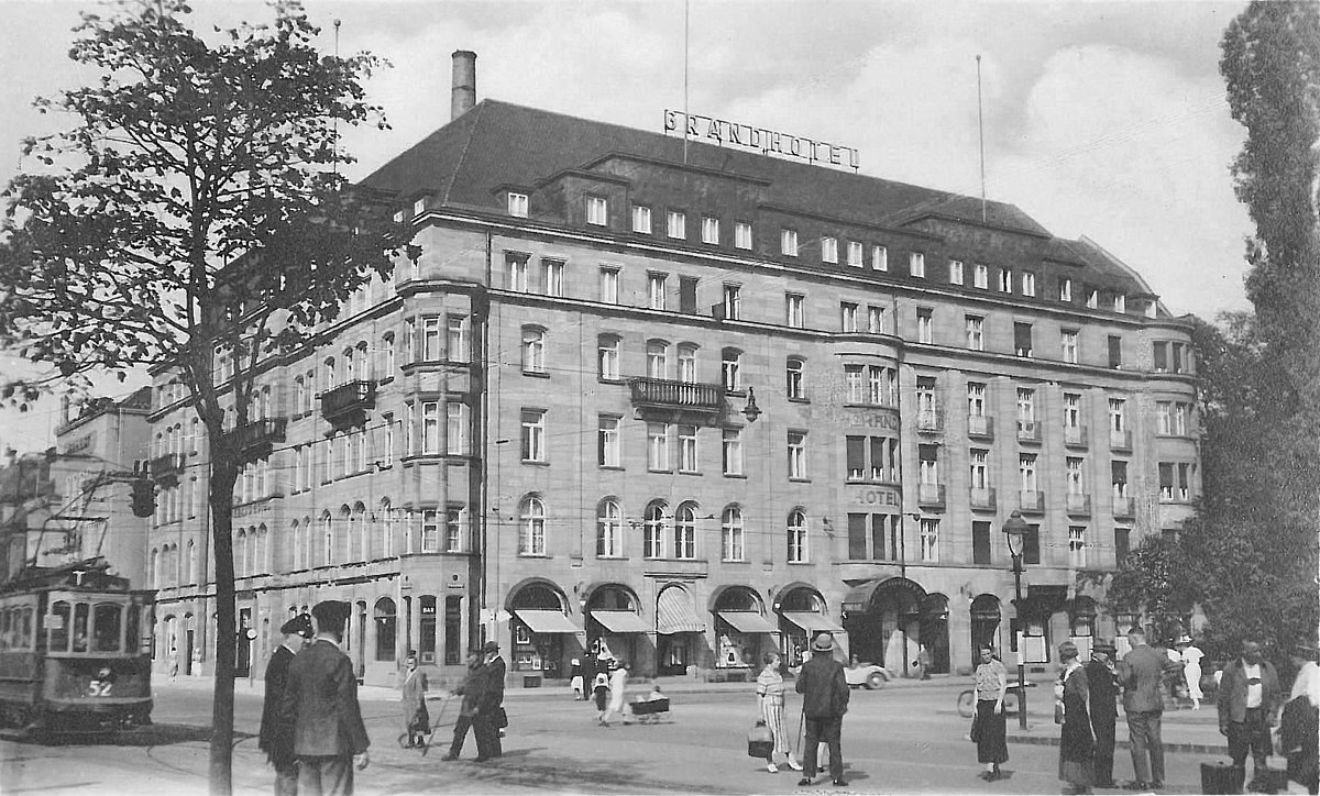 Grand-Hotel Fürstenhof in Nürnberg: Hier kam 1955 die Gründungsversammlung zusammen.