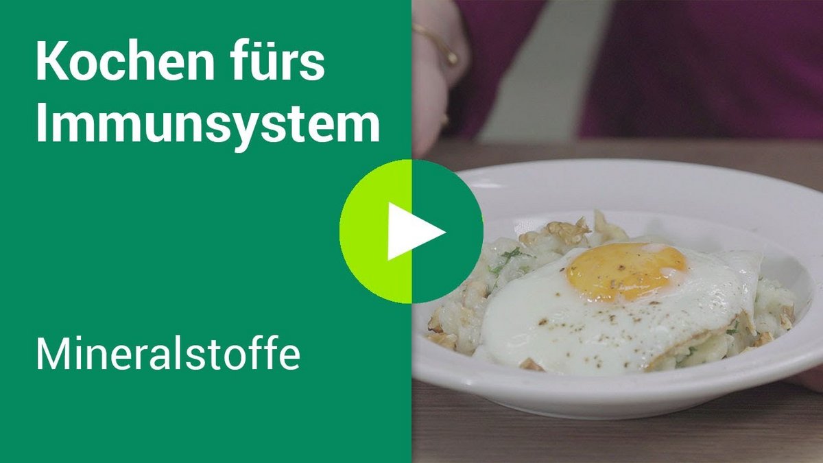 Kochen fürs Immunsystem – Mineralstoffe