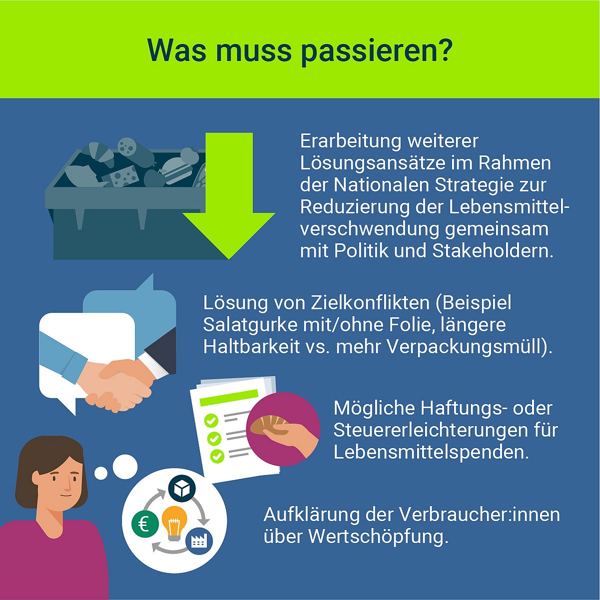 Zu gut für die Tonne! on X: Ihr kennt jemanden, der sich für die  Reduzierung von #Lebensmittelverschwendung einsetzt oder engagiert euch  selbst?🙌 Der #ZgfdTBundespreis 2021 sucht eure kreativen Ideen! Hier noch  bis